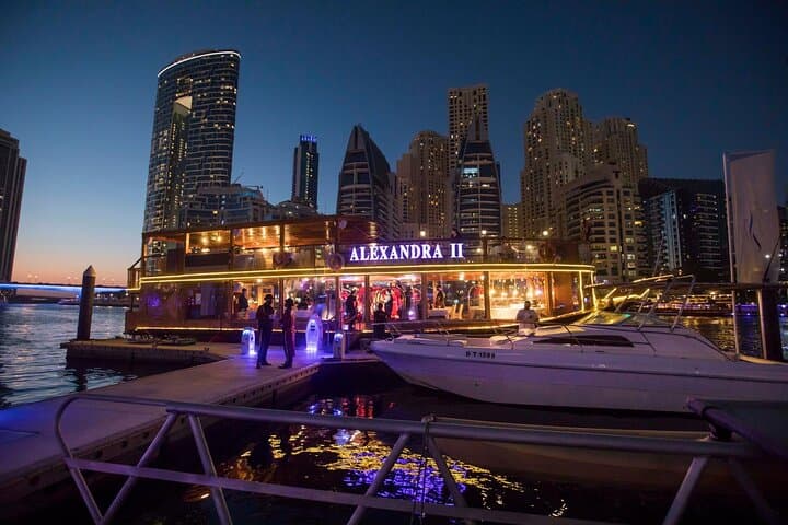 Dubai Marina Dhow Cruise Dinner with Live Tanoura Show & Buffet photo 2
