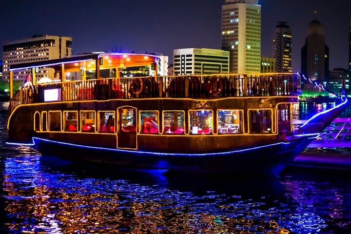 Dubai Marina Dhow Cruise Dinner with Live Tanoura Show & Buffet photo 6
