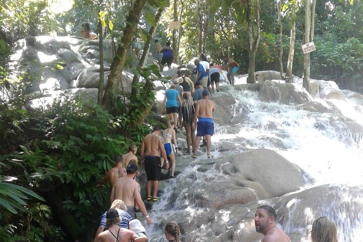 Montego Bay to Dunn's River & Blue Hole: Private Tubing Transfer and Waterfall Adventure photo 3