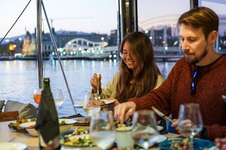 Sunset Dinner Sailing from Port Olímpic — Small-Group Mediterranean Yacht Experience photo 3