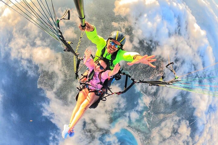 Tandem Paragliding Over Alanya — Cleopatra Beach Flight with Licensed Pilots