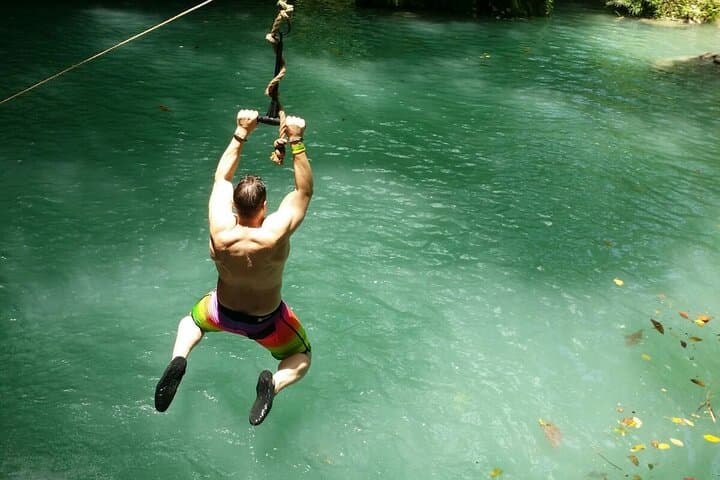 Blue Hole Ocho Rios: Private Waterfall Swim, Rope Swings & Cave Pools