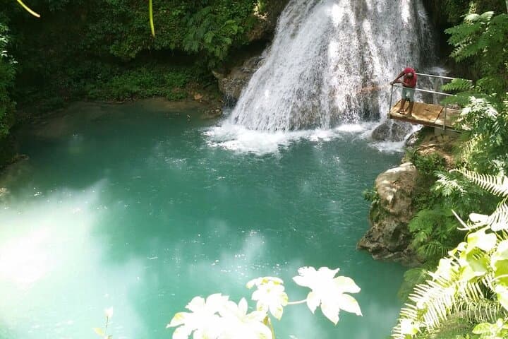 Blue Hole Ocho Rios: Private Waterfall Swim, Rope Swings & Cave Pools photo 4