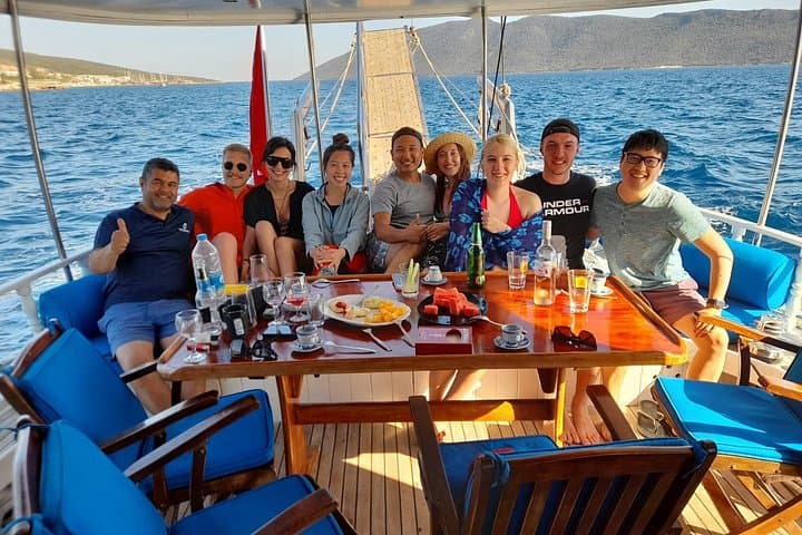Sunset Dinner Cruise in Bodrum: Private 3-Hour Boat Tour to Aquarium Bay photo 1