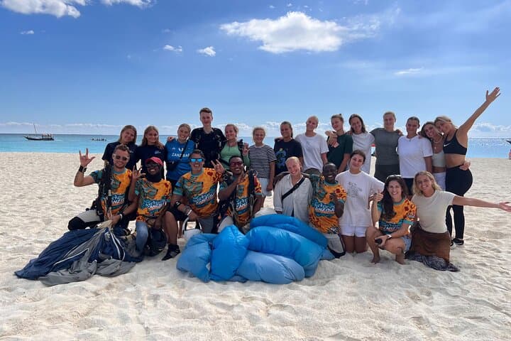 Tandem Skydive Over Zanzibar: 10,000-ft Jump to Kendwa Beach photo 2