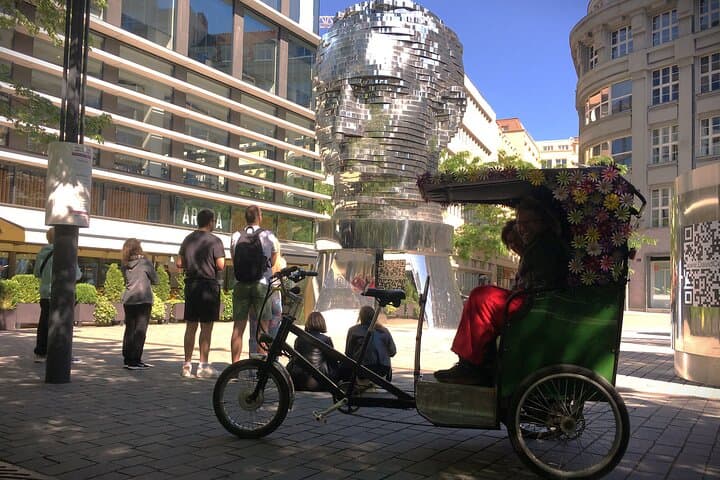 Electric Rickshaw Tour of Prague Old Town — Private Guided City Ride photo 2