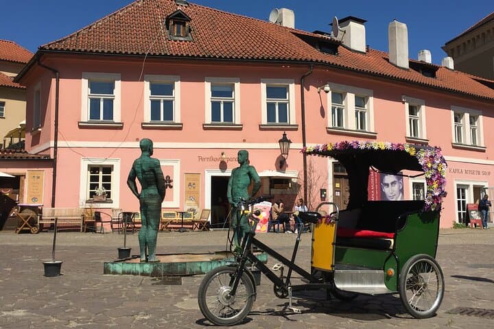 Electric Rickshaw Tour of Prague Old Town — Private Guided City Ride photo 5