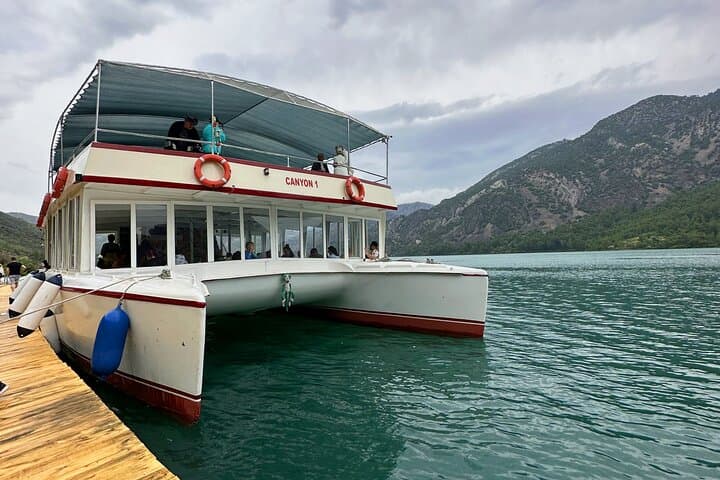Green Canyon Boat Tour from Belek: Oymapınar Dam Cruise, Swim & Lunch photo 1