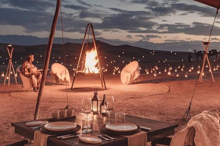 Agafay Desert Dinner & Sunset Buggy or Camel Ride from Marrakech
