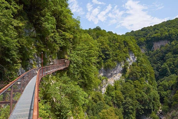 Full-Day Canyons & Caves Tour from Kutaisi: Martvili, Okatse & Prometheus photo 1