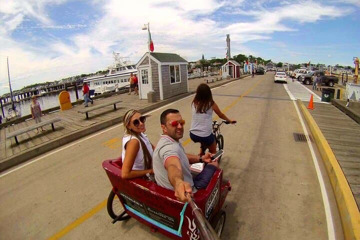 Private Open-Air Pedicab Tour in Provincetown: Coastal Sightseeing & Art Stops