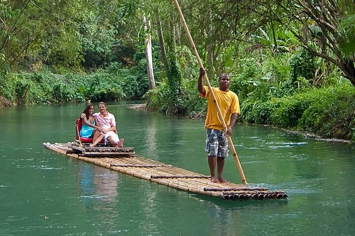 Relaxing Bamboo Rafting on the Martha Brae River: Private Tour from Montego Bay