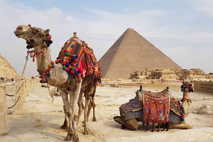 Cairo Day Trip by Plane from Sharm El Sheikh — Pyramids, Sphinx & Egyptian Museum