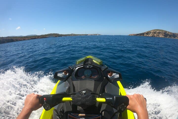 Jet Ski to Es Vedrà: Private San Antonio Excursion to Cala Bassa & Atlantis photo 5
