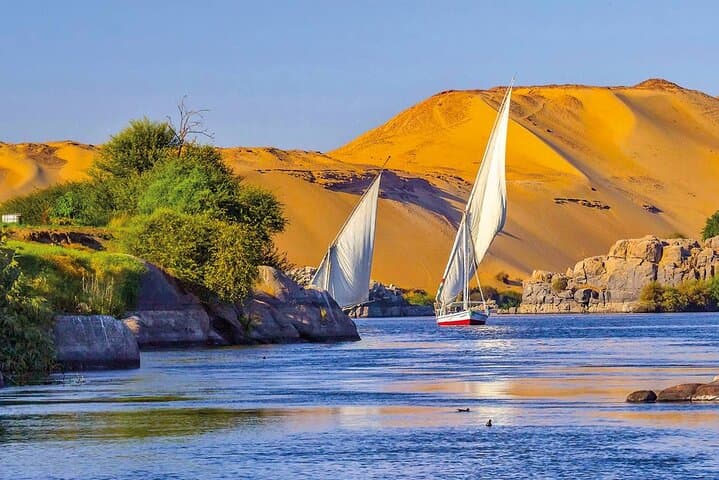 Felucca to Elephantine Island & Kitchener's Botanical Garden — Aswan Half-Day Trip