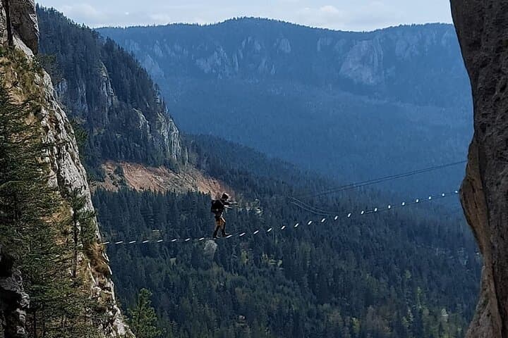 Falcons Road: Red Rocks Via Ferrata on Mt. Romanija — Sarajevo Half-Day Adventure