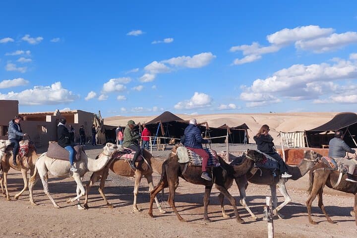 Agafay Desert Sunset: Camel Ride, Dinner & Berber Show from Marrakech photo 4