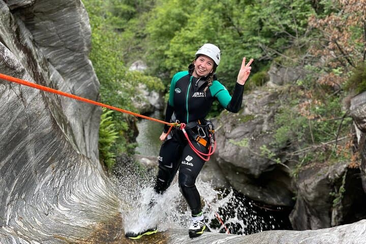 Best of Canyoning in Ticino: Claro to Bellinzona Adventure