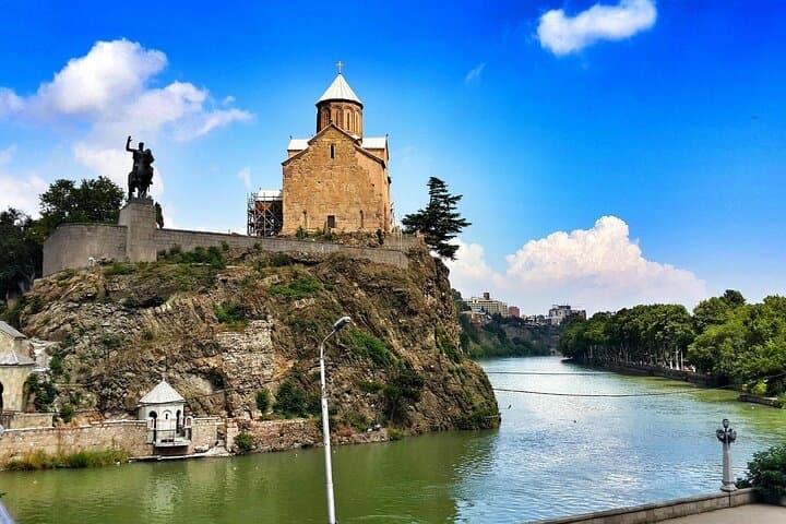 Explore Old Tbilisi: 3-Hour Walking Tour of Sameba, Sulfur Baths & Hidden Alleys
