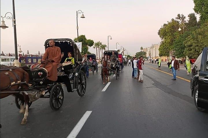 Evening Horse Carriage Ride and Walking Tour of Cairo's Riverfront photo 4