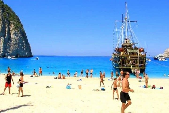 Zakynthos Turtle Spotting: Turtle Island & Keri Caves Glass-Bottom Boat Tour photo 2