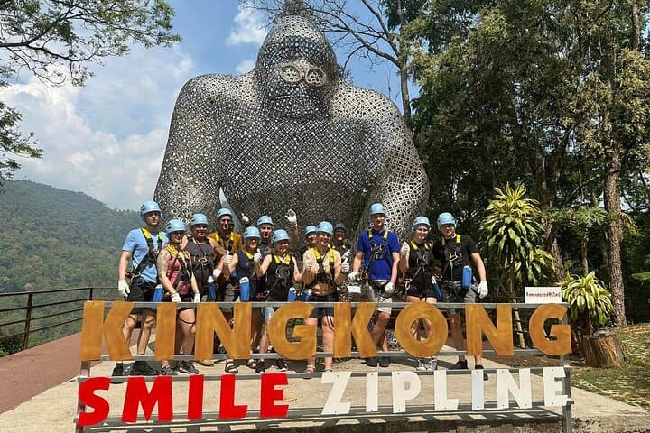 Kingkong Smile Zipline: Asia’s Longest & Highest Zipline Near Chiang Mai
