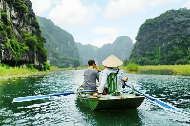 Ninh Binh Day Trip from Hanoi: Tam Coc Bamboo Boat, Hoa Lu & Cycling photo 1