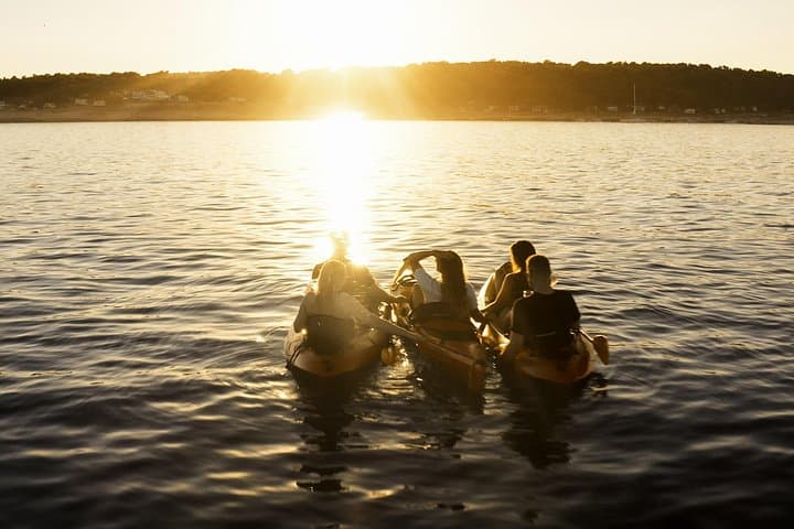 Transparent Kayak Sunset Tour from Premantura — 2-Hour Guided Sea Adventure photo 3