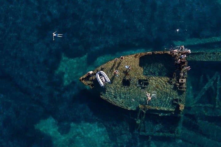Sakarun Beach Speed Boat Tour from Zadar — Snorkel Sunken Ship & Military Tunnels photo 2