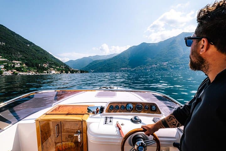 Private Speedboat Cruise on Lake Como — 1–4 Hour Tours from Como