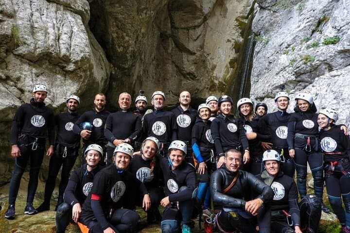 Canyoning Medjurec Canyon Montenegro — Abseil Waterfalls in Međurečki Canyon photo 4