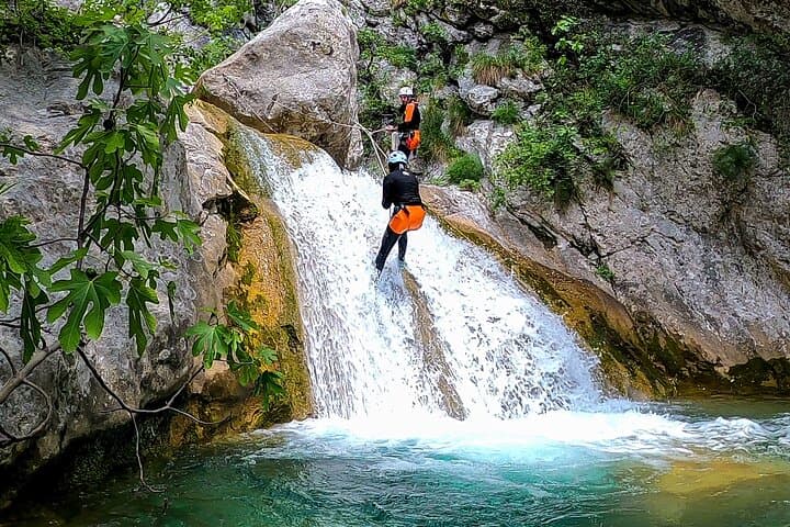 Canyoning Medjurec Canyon Montenegro — Abseil Waterfalls in Međurečki Canyon photo 3