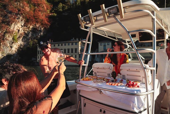 4-Hour Private Lake Como Boat Cruise — Villas, Swimming & Aperitif photo 6