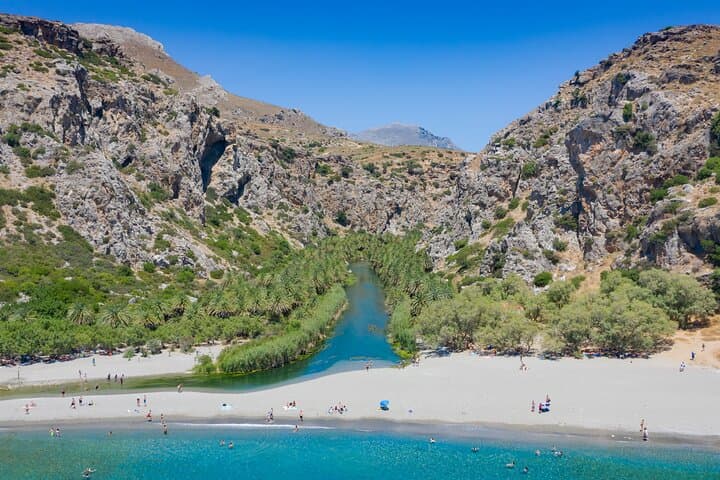 Preveli Palm Beach Day Trip from Chania — Preveli Palm Forest & River Lagoon photo 3