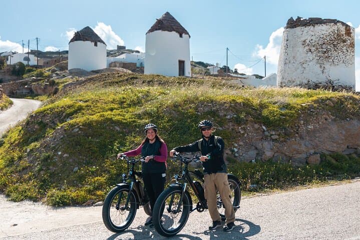 E‑Bike Ios Heritage & Flavor Tour: Skarkos, Homer’s Tomb & Diaseli Cheesery