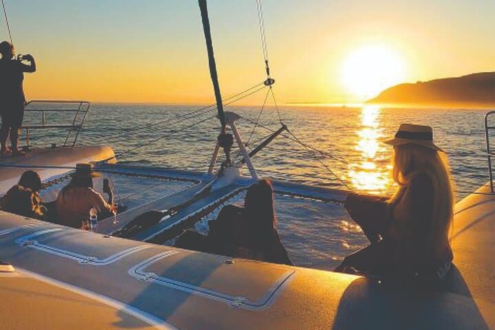 Lisbon Luxury Catamaran Sunset & Wine Cruise: Private Two-Hour Charter photo 2