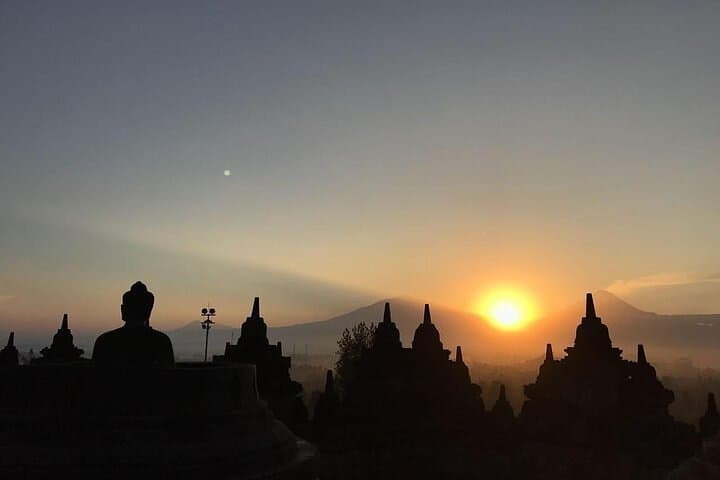 Borobudur Sunrise from Setumbu Hill — Full-Day Borobudur, Prambanan & Mendut Temples Tour