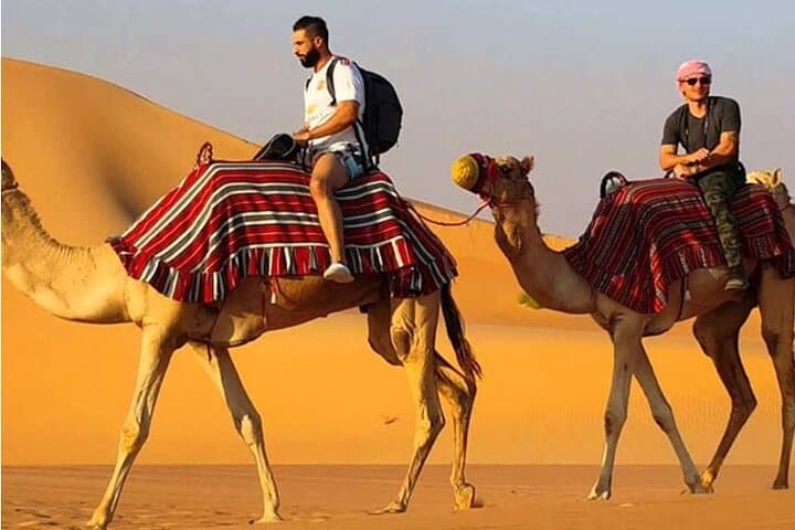 Private 6-Hour Dubai Desert Safari with Dune Bashing, Camel Ride & BBQ Dinner photo 2