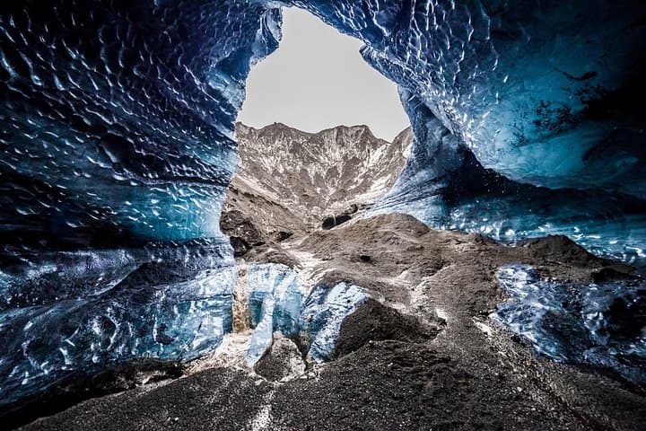 South Coast to Katla Ice Cave: Private Full-Day Glacier Adventure from Reykjavík photo 1