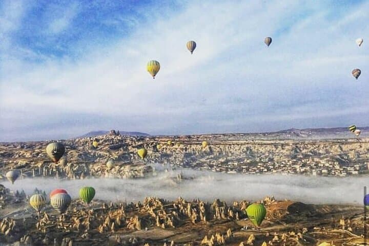 Sunrise Hot Air Balloon Flight Over Cappadocia Goreme Valley photo 4