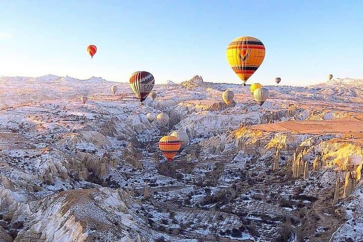 Sunrise Hot Air Balloon Flight Over Cappadocia Goreme Valley photo 5