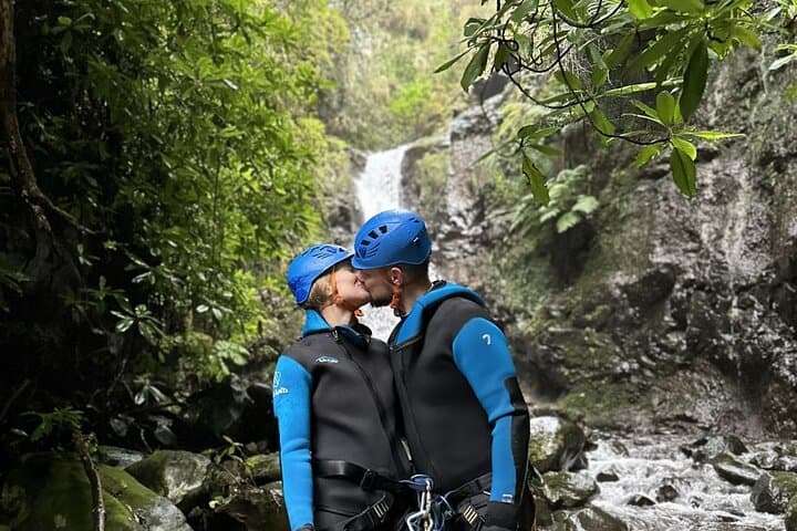 Half-Day Beginners Canyoning in Funchal: Abseil, Jumps & Natural Slides