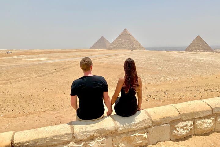 Private Giza Pyramids, Saqqara & Memphis Tour with Camel Ride photo 3