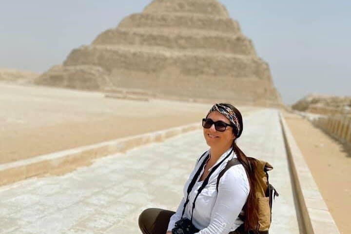 Private Giza Pyramids, Saqqara & Memphis Tour with Camel Ride photo 2