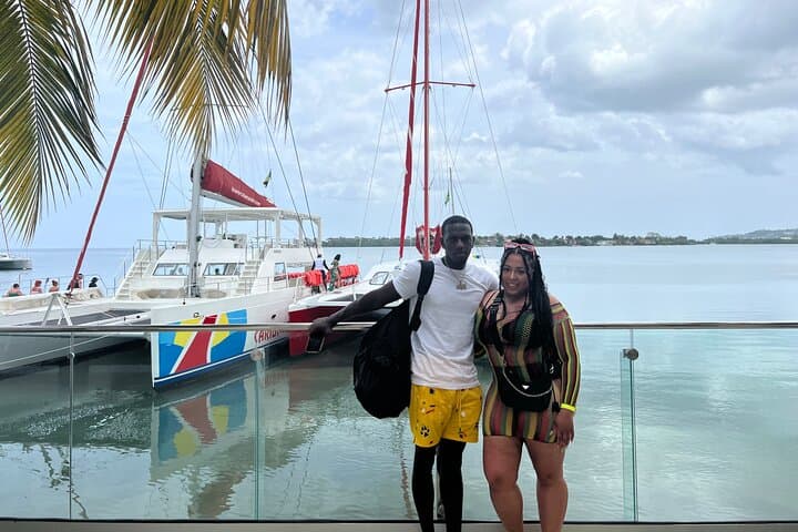 Montego Bay Catamaran Party, Bamboo Rafting & Snorkeling Adventure photo 4