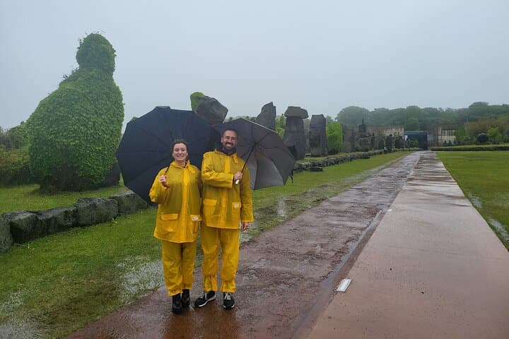 Sangumburi Crater & Jeju Stone Park: Private Taxi Tour on Jeju Island