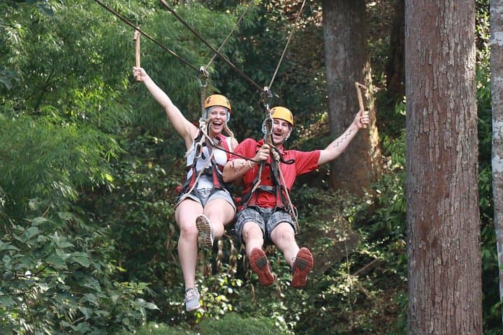 Jungle Flight Zipline Adventure from Chiang Mai — 34 Platforms & 1km Zipline Coaster photo 2