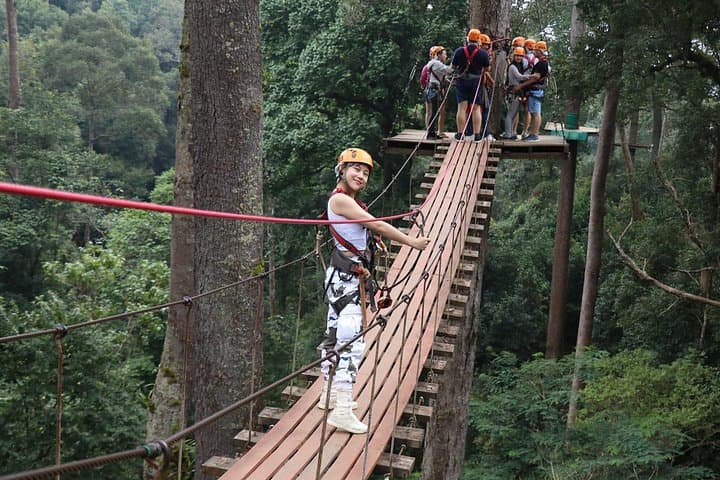 Jungle Flight Zipline Adventure from Chiang Mai — 34 Platforms & 1km Zipline Coaster photo 4