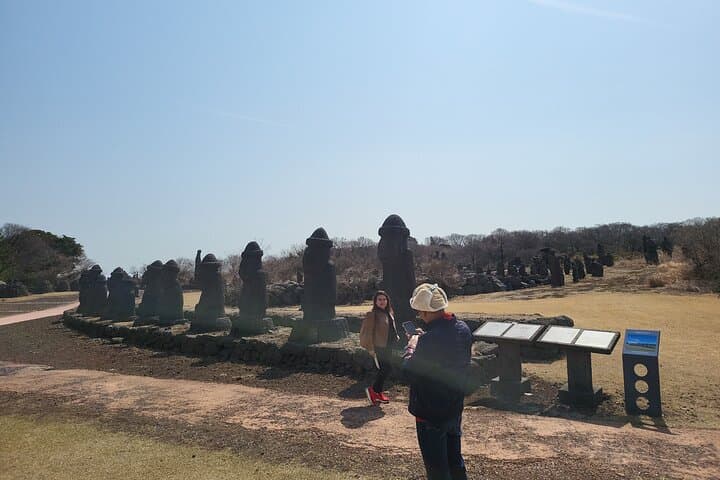 Sangumburi Crater & Jeju Stone Park: Private Taxi Tour on Jeju Island photo 5