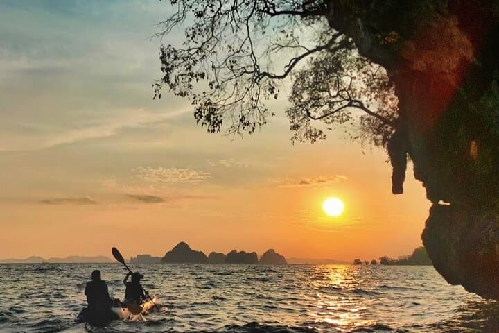 Sunset Kayaking in Ao Thalane: Mangrove Canyons & BBQ Dinner